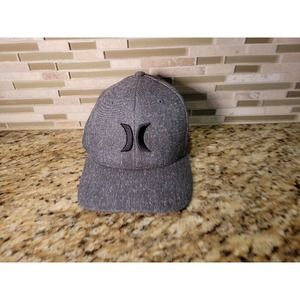 HURLEY hat cap Flexfit S/M Size Small-medium Grey New